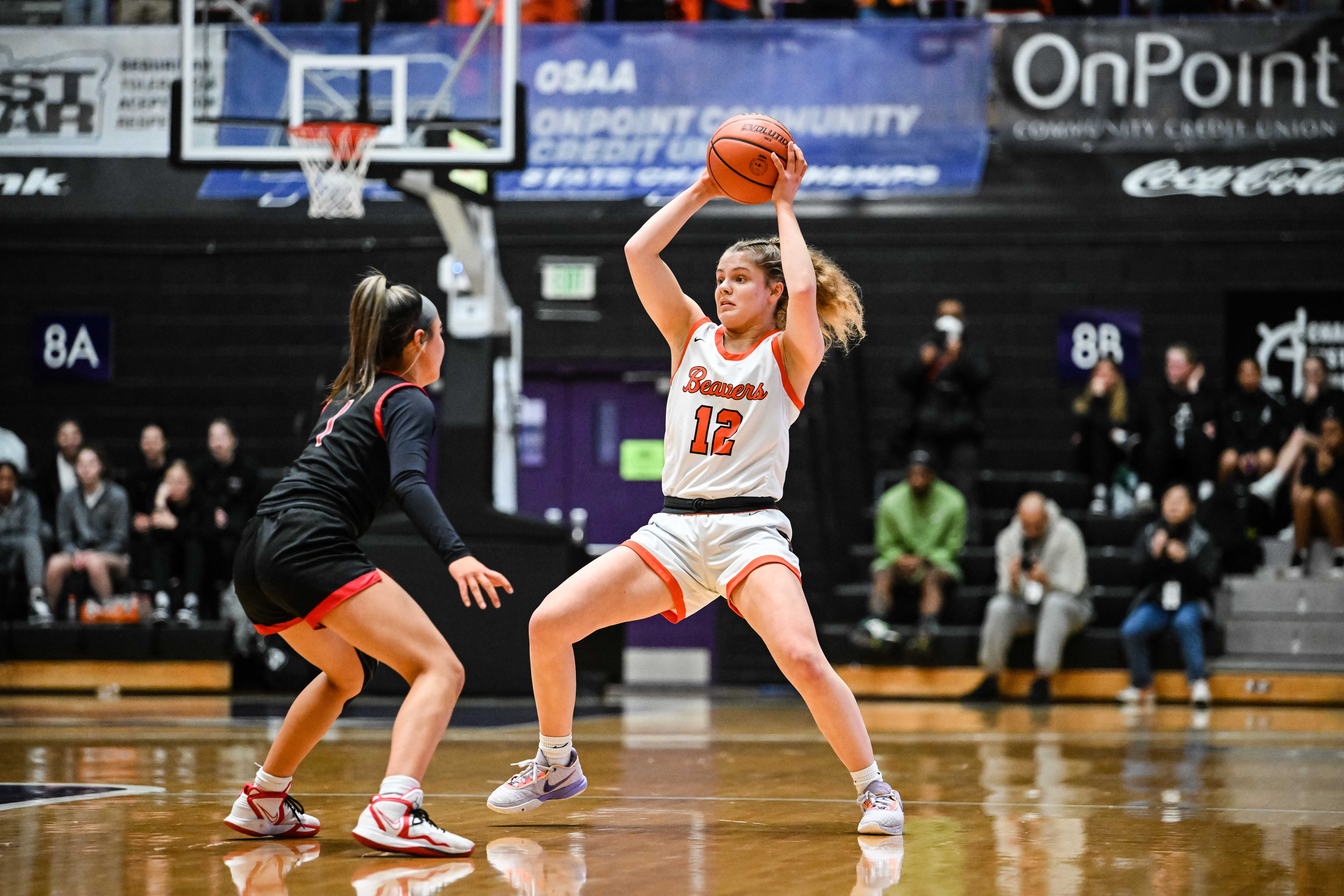 Clackamas Beaverton 6A Oregon girls basketball quarterfinal Naji Saker 1 -30